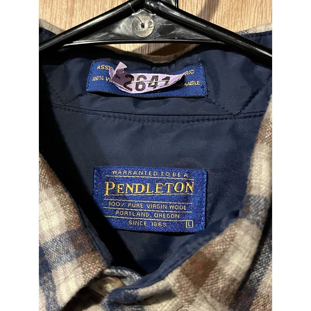 Pendleton Vintage Wool‎ Shirt Men's Large - Picture 2 of 5